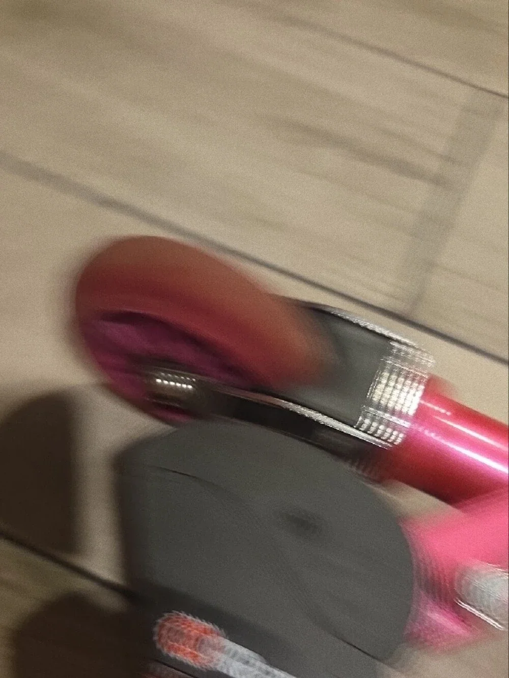 Razor Pink Folding Kick Scooter with Purple Streamers